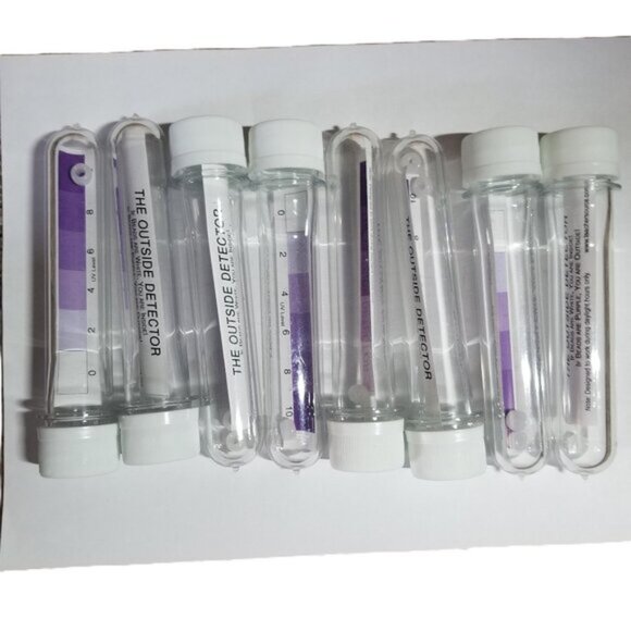 TeacherSource UV Detection Tubes NEW 8 Pack Science Education STEM Learning - Picture 1 of 6